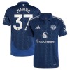 Manchester United Mainoo 37 Fodboldtrøje Udebane 2024-25 Manchester United Mainoo 37 Fodboldtrøje Udebane 2024-25